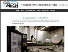 Tablet Screenshot of gomech.com